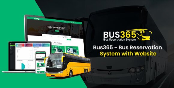 Bus365 Bus Reservation System with Website Nulled