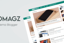 VioMagz Premium Blogger Template