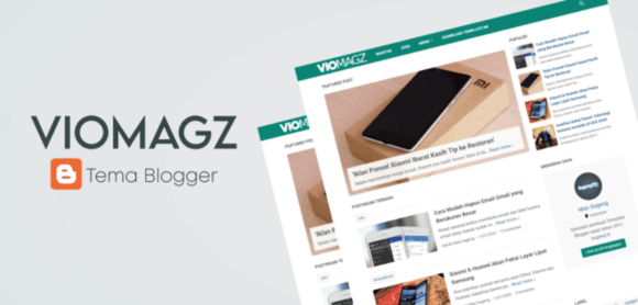 VioMagz Premium Blogger Template