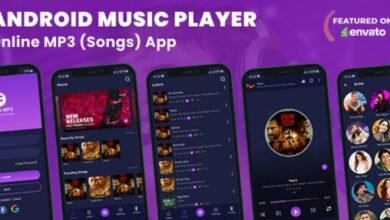 Android Music Player Online MP3 Songs Player App Source