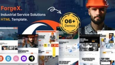 Forgex Factory and Industry HTML Template