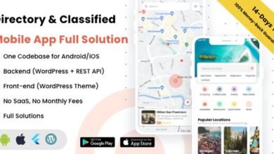 Listar FluxPro Directory and Classified Mobile App Full Solution