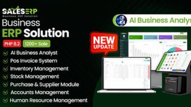 SalesERP AI Powered Business ERP for Sales Billing Inventory Accounting HR Script
