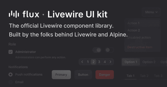Livewire Flux UI Kit Script
