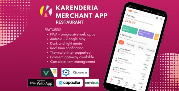 Karenderia Merchant App Restaurant Source