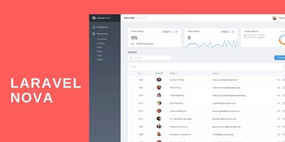 Laravel Nova Administration Panel Nulled Script