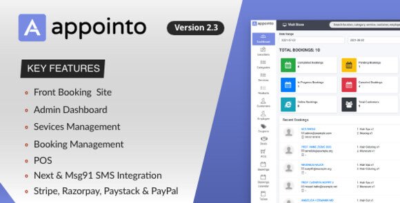 Appointo Booking Management System Nulled