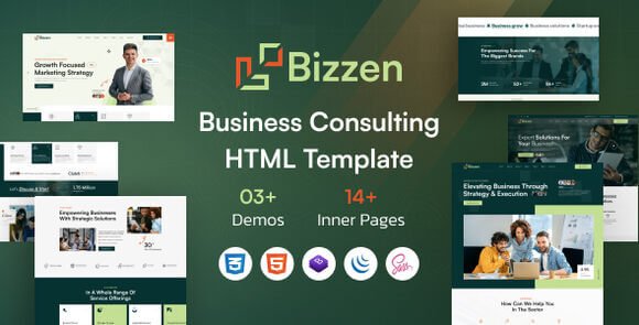 Bizzen Business Consulting HTML Template Download