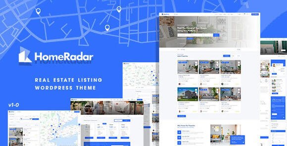 Homeradar Directory Listing Real Estate Template