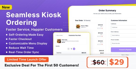 Kiosk Module for Tabletrack Addon