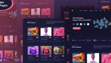 NftMarket NFT Marketplace Responsive HTML Template