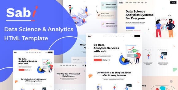 Sabi Digital Data Science HTML Template