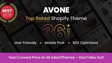 Avone Multipurpose Shopify Theme