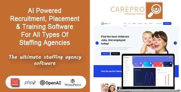 CarePro AI Recruitment and Staffing Agency Software