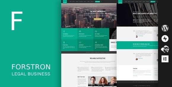 Forstron Legal Business WordPress Theme