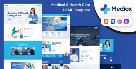 Mediox Medical and Healthcare HTML Template