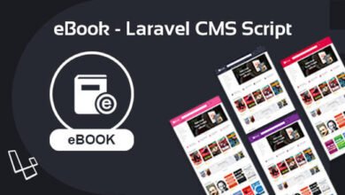 eBook Laravel CMS Script