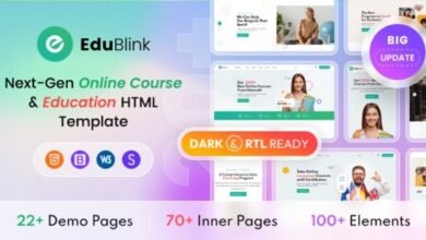 EduBlink The Next-Gen Education HTML Template