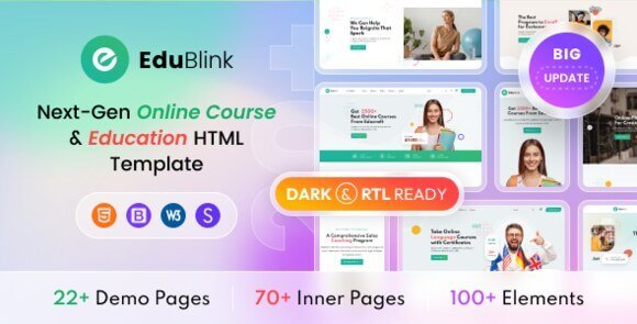 EduBlink The Next-Gen Education HTML Template