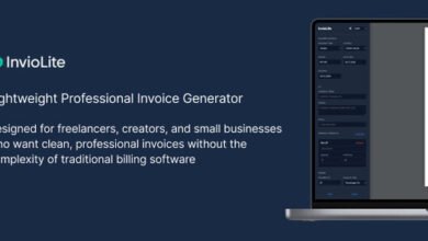 InvioLite Lightweight Professional Invoice Generator