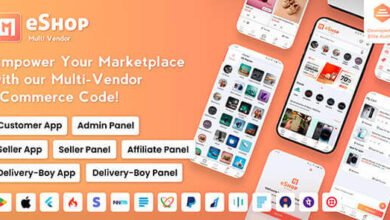 eShop - Multi Vendor eCommerce App