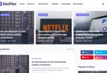 SeoFlex Blogger Template Premium Download