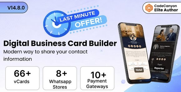InfyVcards-SaaS Nulled Download